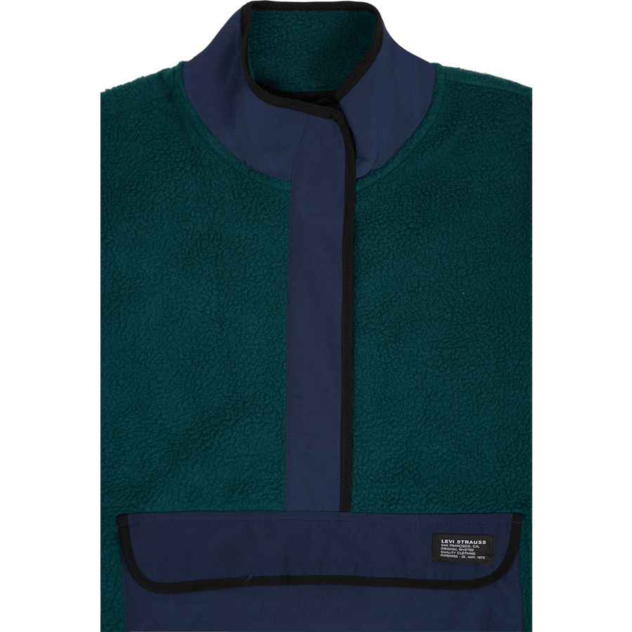 Polar Fleece Mock Neck Ponderosa