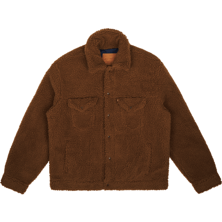 Czy Vtg Fld Shrpa Trucke Sepia