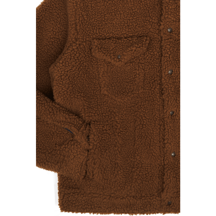 Czy Vtg Fld Shrpa Trucke Sepia