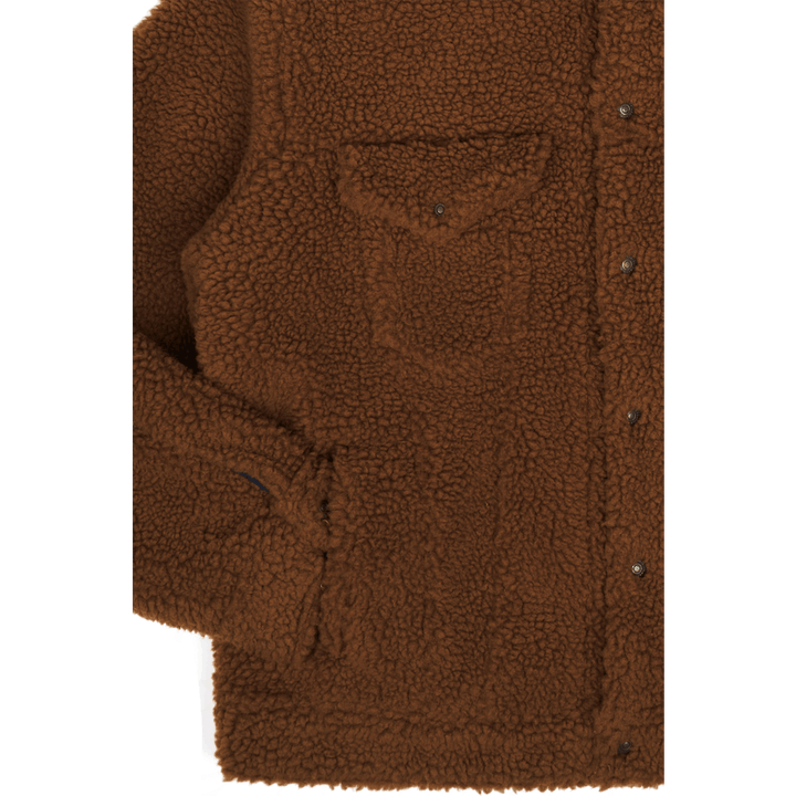 Czy Vtg Fld Shrpa Trucke Sepia