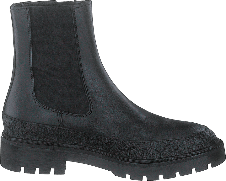 Combat Mid Chelsea Boot Rubber Black