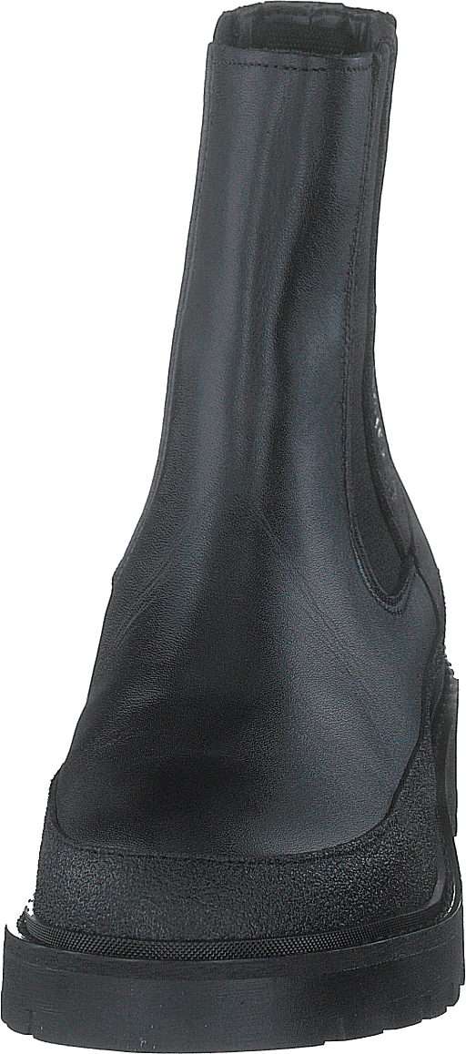 Combat Mid Chelsea Boot Rubber Black