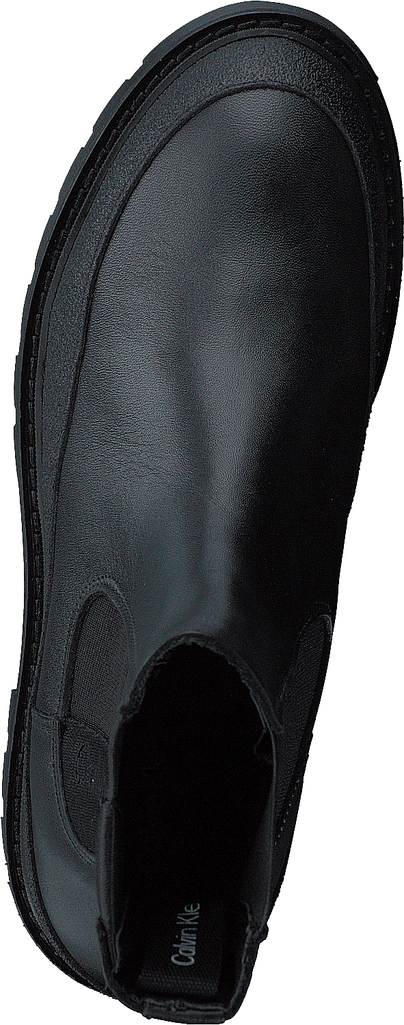 Combat Mid Chelsea Boot Rubber Black
