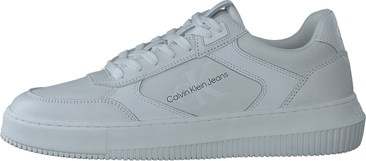 Chunky Cupsole Laceup Lth White