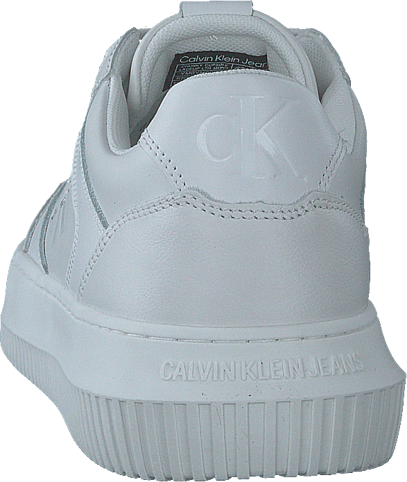 Chunky Cupsole Laceup Lth White