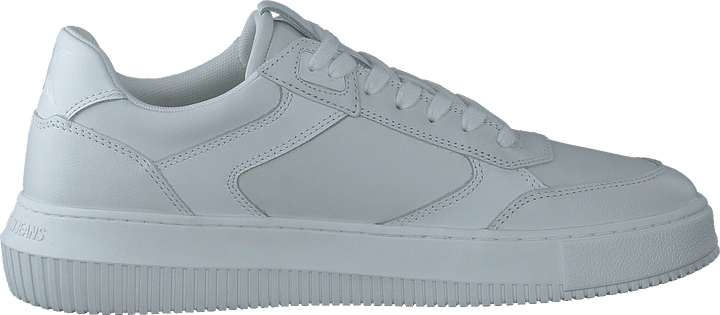 Chunky Cupsole Laceup Lth White