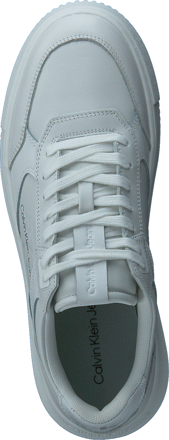 Chunky Cupsole Laceup Lth White