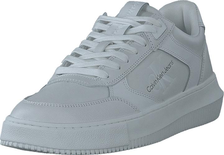 Chunky Cupsole Laceup Lth White