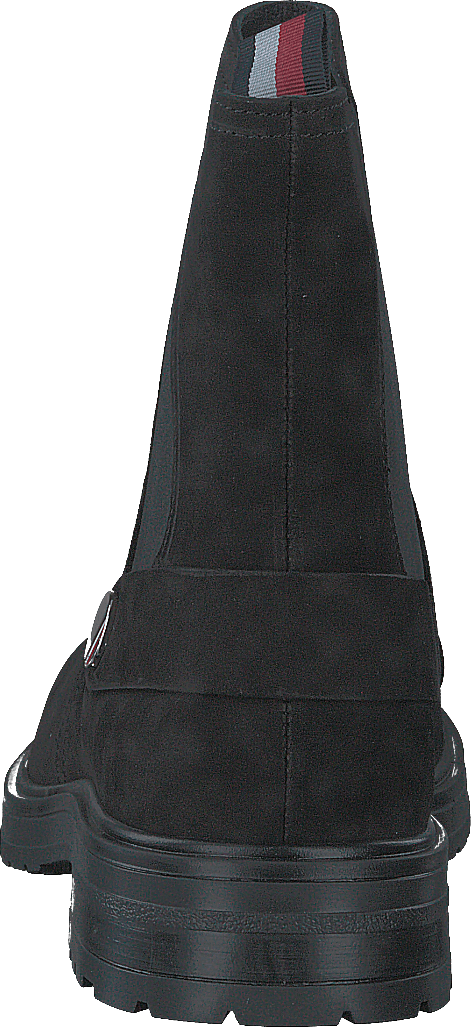 Th Coin Flat Boot Black