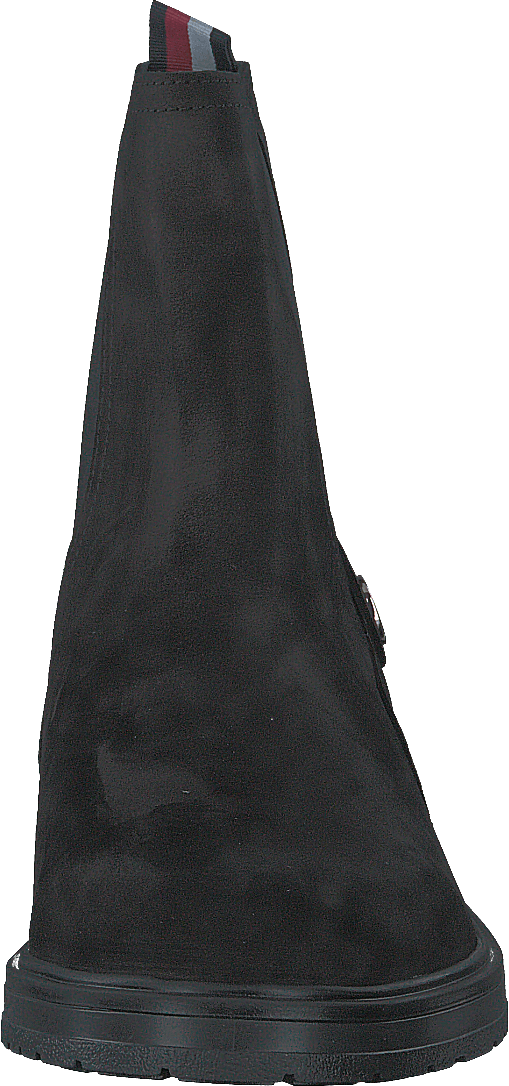 Th Coin Flat Boot Black