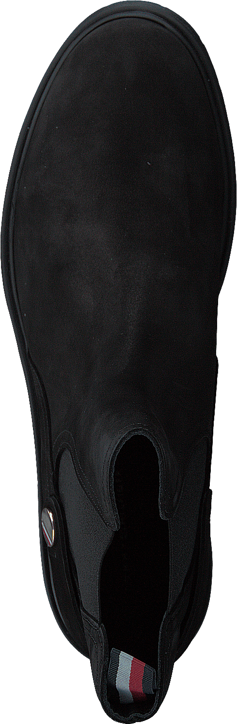 Th Coin Flat Boot Black