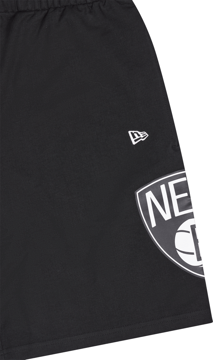 Pantaloncini Nets lavati con logo della squadra