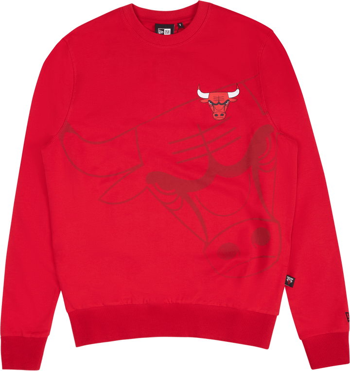 Bulls Washed Pack Graphic Crew