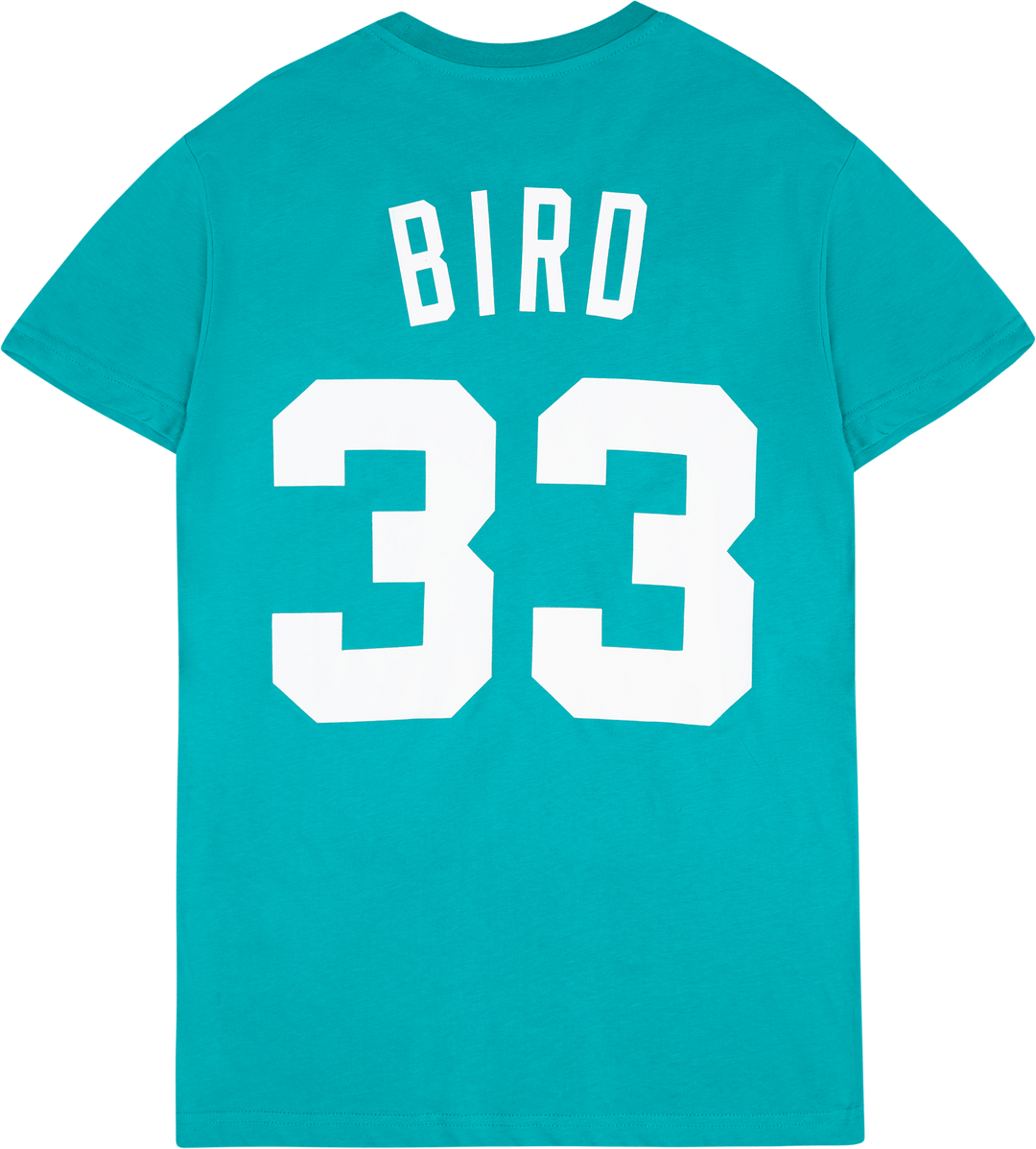 Tee med navn og nummer - Larry Bird