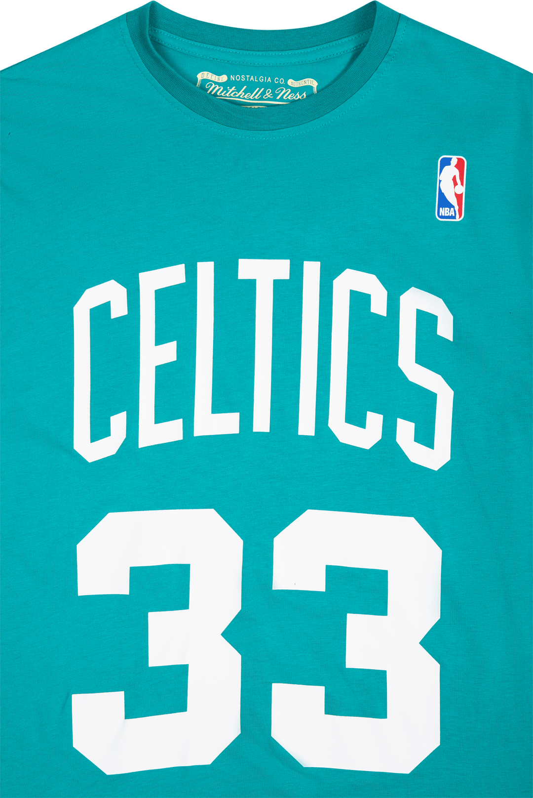 Tee med navn og nummer - Larry Bird