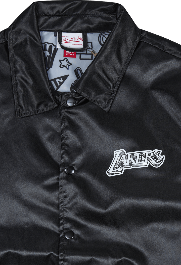 Kurtka trenerska Lakers Doodle