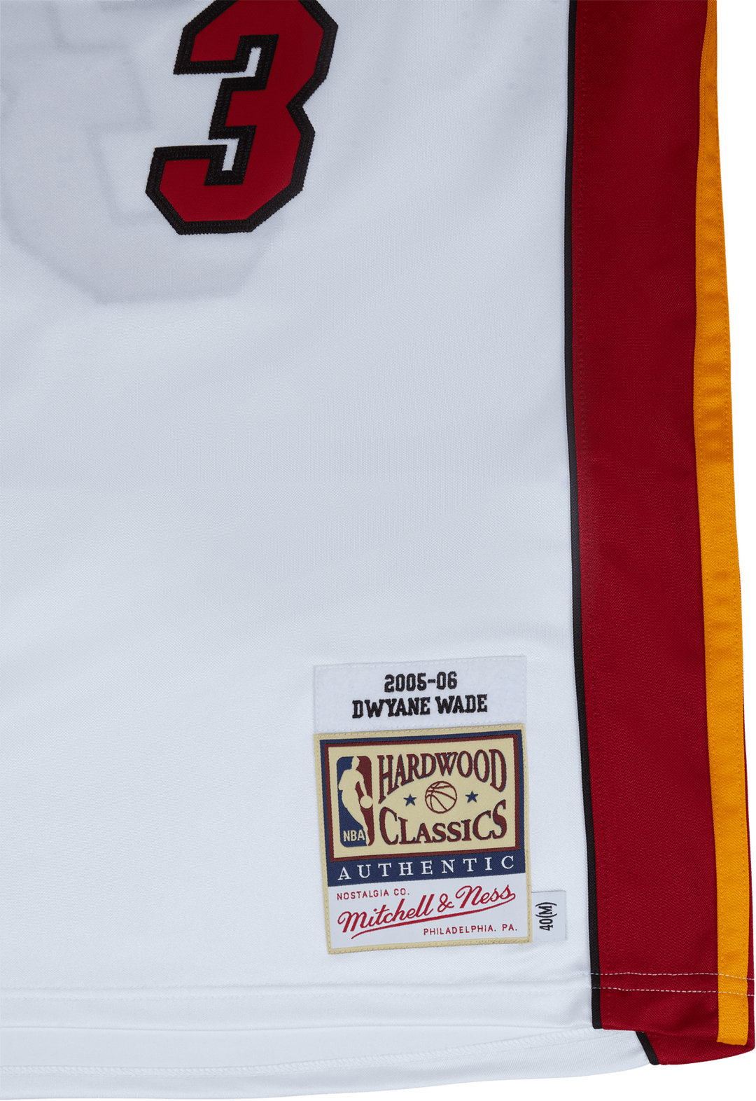 Heat Authentic Jersey Finals Wade