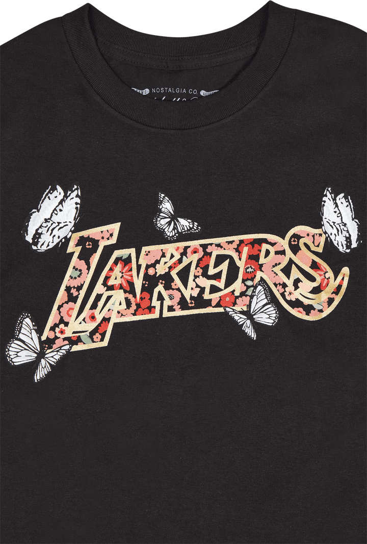 Damska koszulka Lakers Floral Ss Top