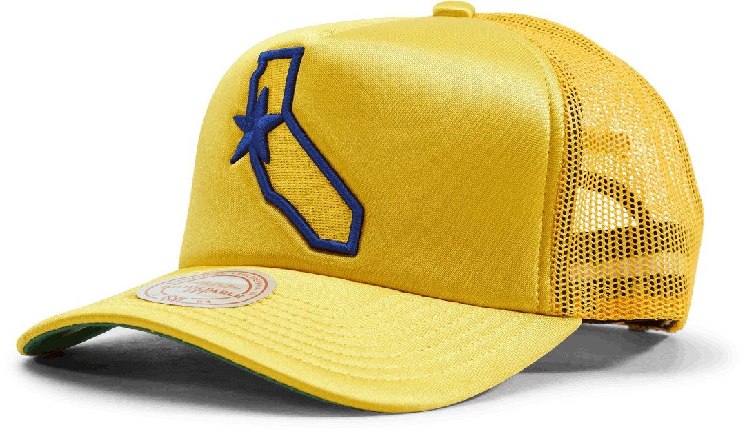 Warriors Logo Remix Trucker Snapback