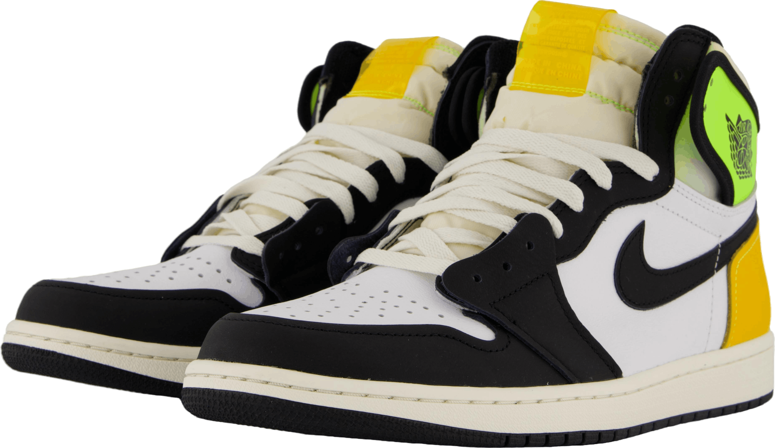 jordan 1 retro high white black volt