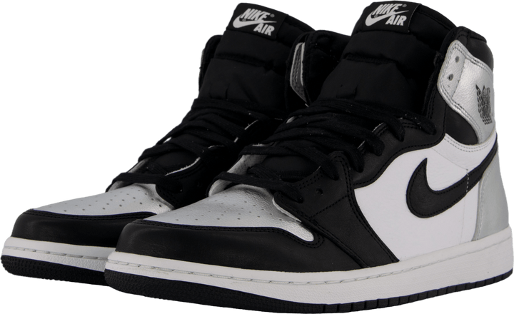 Air Jordan 1 High Og Preto/preto-prata metálico-wh