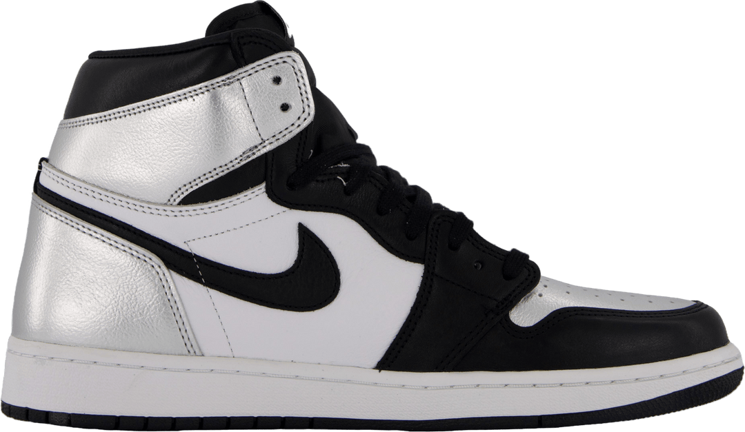 Air Jordan 1 High Og Preto/preto-prata metálico-wh