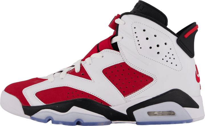 Air Jordan 6 Retro Weiß/Karmin-Schwarz