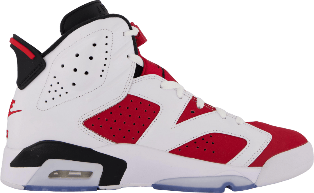 Air Jordan 6 Retro Weiß/Karmin-Schwarz