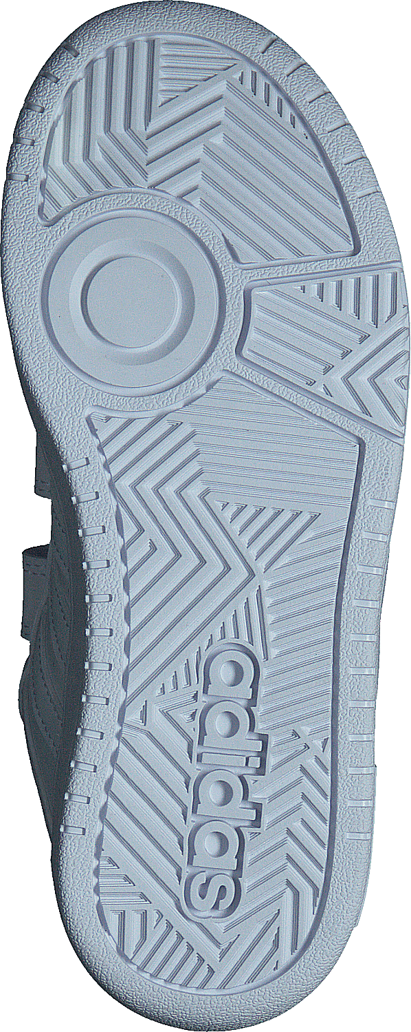 Hoops Lifestyle Basketball Hook-and-Loop Shoes Cloud White / Cloud White / Cloud White