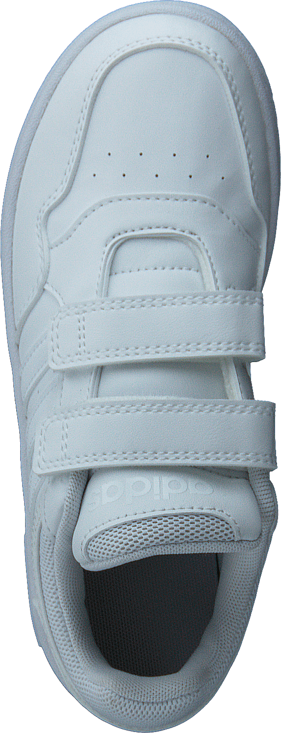 Hoops Lifestyle Basketball Hook-and-Loop Shoes Cloud White / Cloud White / Cloud White