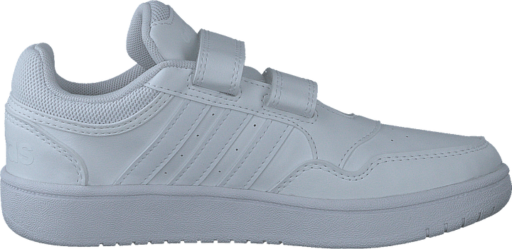 Hoops Lifestyle Basketball Hook-and-Loop Shoes Cloud White / Cloud White / Cloud White