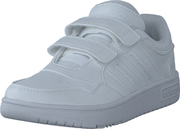 Hoops Lifestyle Basketball Hook-and-Loop Shoes Cloud White / Cloud White / Cloud White