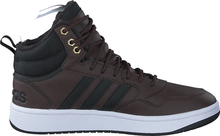 Hoops 3.0 Mid Wtr Brown/cblack/goldmt