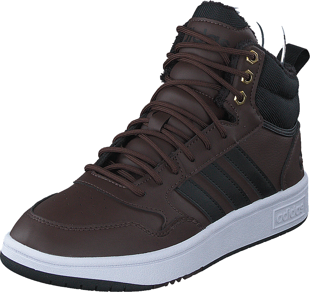 Hoops 3.0 Mid Wtr Brown/cblack/goldmt