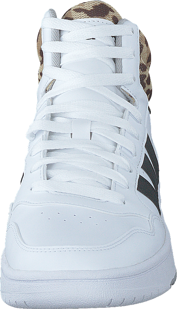Hoops 3.0 Lifestyle Basketball Mid Classic Shoes Cloud White / Core Black / Grey Two