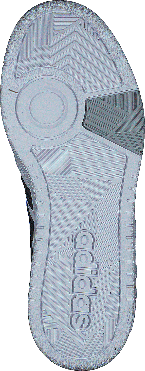 Hoops 3.0 Lifestyle Basketball Mid Classic Shoes Cloud White / Core Black / Grey Two