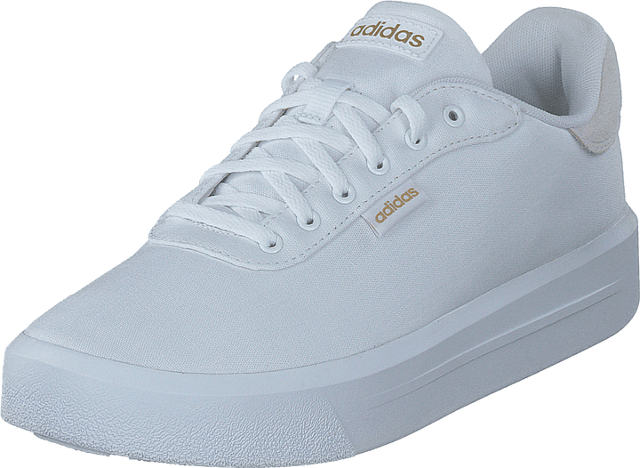Court Platform CLN Shoes Cloud White / Gold Metallic / Core Black