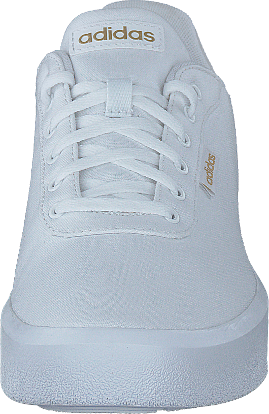 Court Platform CLN Shoes Cloud White / Gold Metallic / Core Black