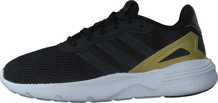 Nebzed Cloudfoam Lifestyle Running Shoes Core Black / Core Black / Goldmt