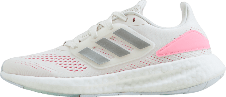 Pureboost 22 Shoes Cloud White / Silver Metallic / Beam Pink