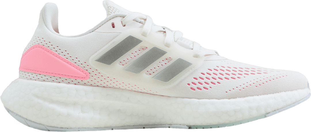 Pureboost 22 Shoes Cloud White / Silver Metallic / Beam Pink