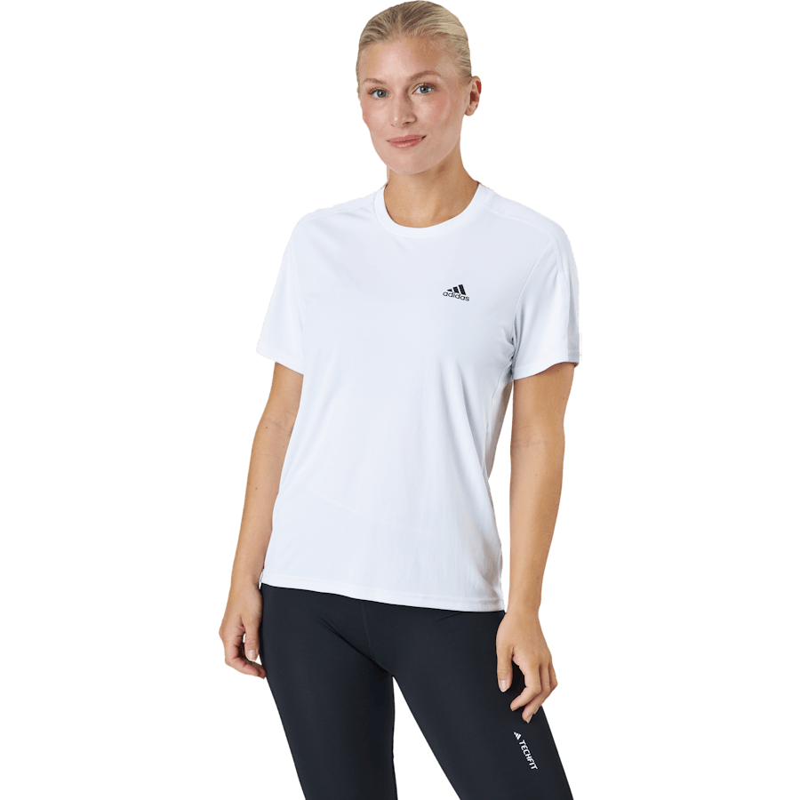 Run It Tee W White