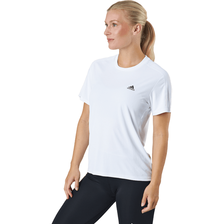 Run It Tee W White