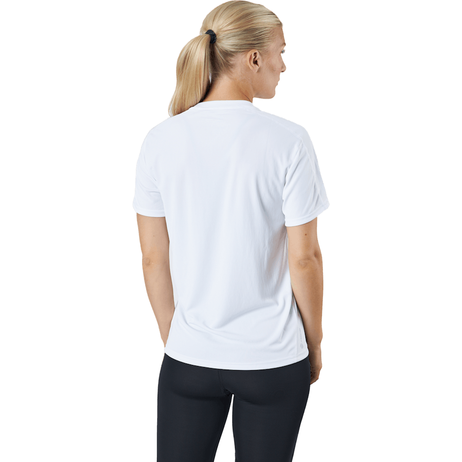 Run It Tee W White