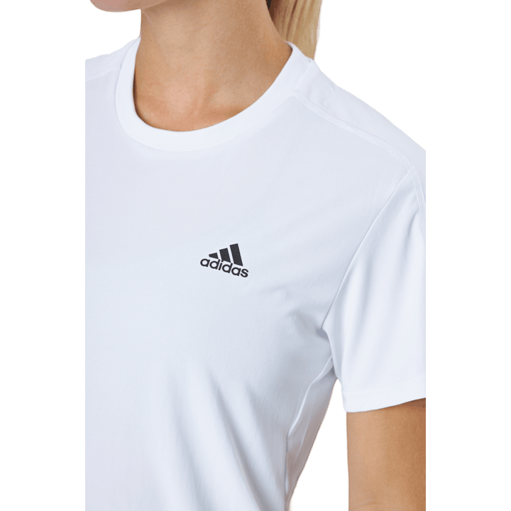Run It Tee W White