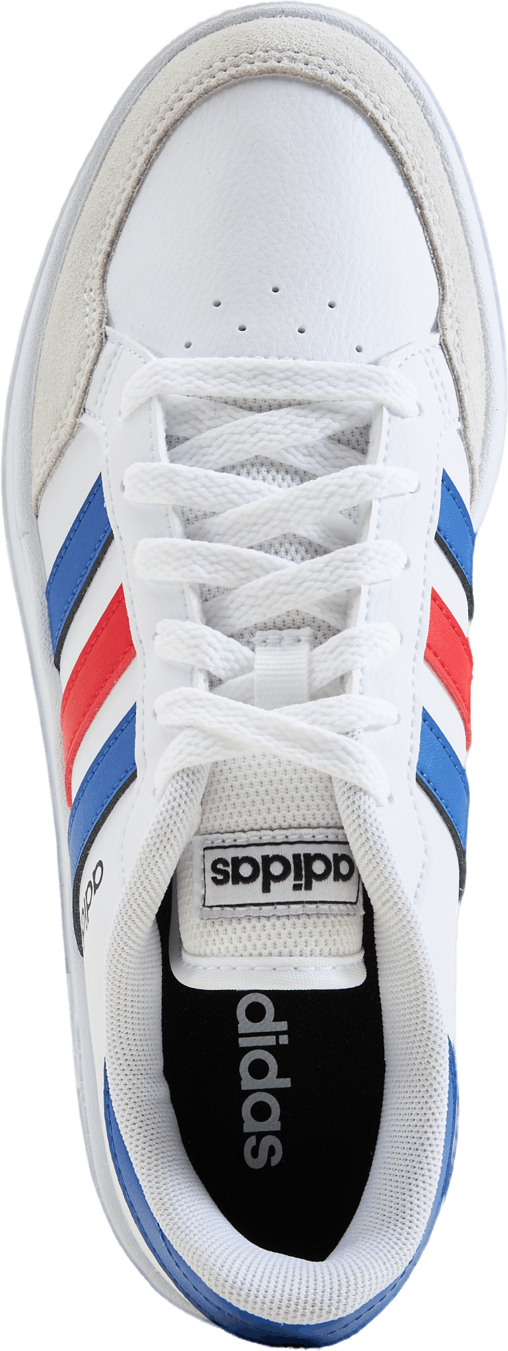 Chaussures Breaknet Court Lifestyle Blanc nuage / Bleu roi / Rouge vif