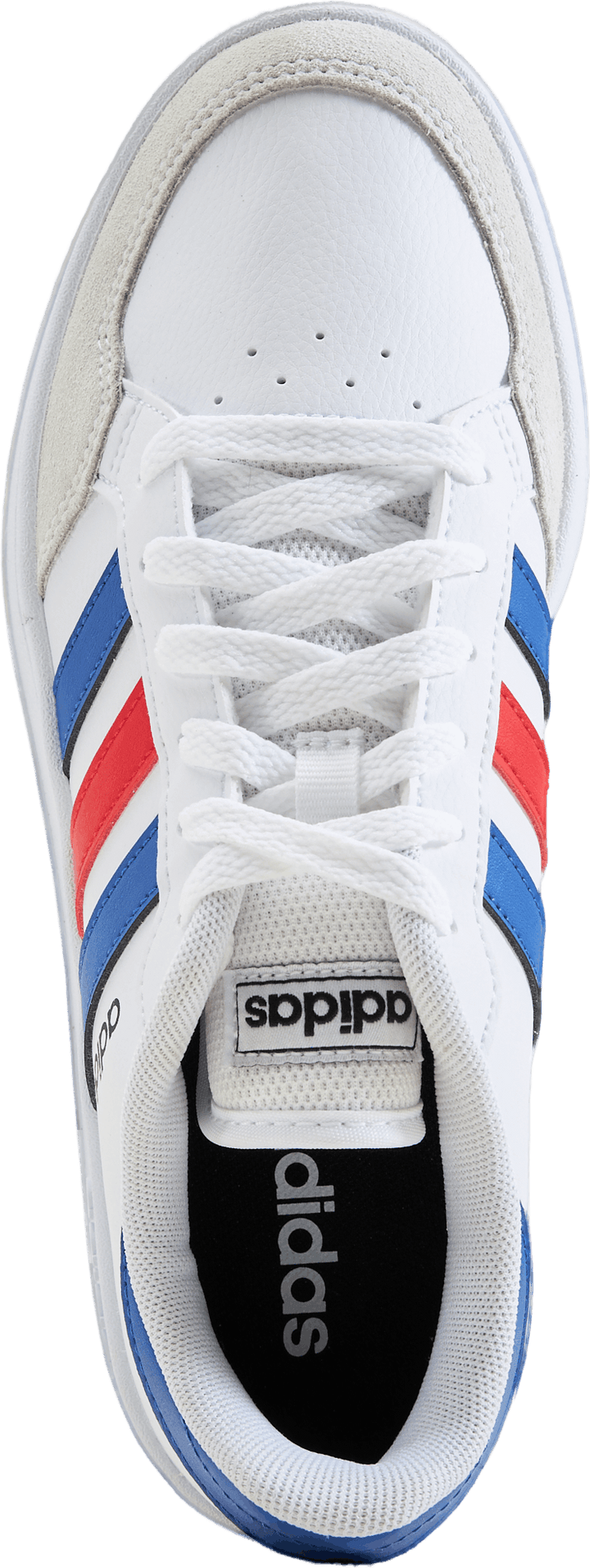 Chaussures Breaknet Court Lifestyle Blanc nuage / Bleu roi / Rouge vif