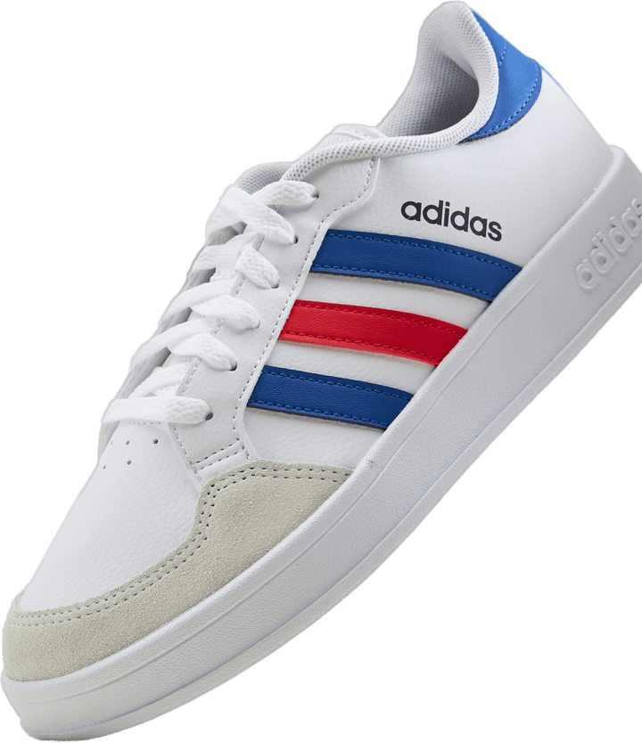 Chaussures Breaknet Court Lifestyle Blanc nuage / Bleu roi / Rouge vif