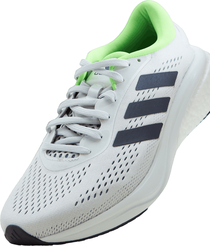 Supernova 2 Running Shoes Dash Grey / Shadow Navy / Solar Green