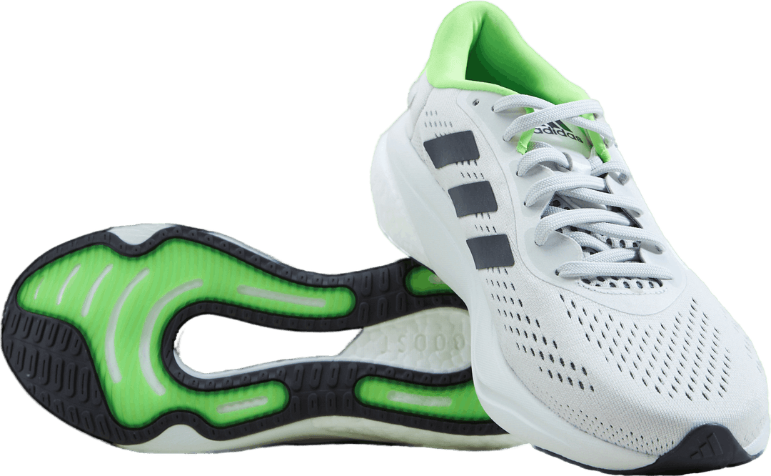 Supernova 2 Running Shoes Dash Grey / Shadow Navy / Solar Green